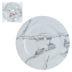Sousplat plast marmorizado 33cm                  cx:024