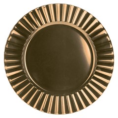 Sousplat plast canelado 33cm               cx:024