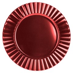 Sousplat plast canelado 33cm               cx:024