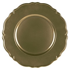 Sousplat plast petala 33cm                       cx:024