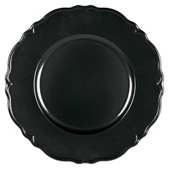 Sousplat plast petala 33cm                       cx:024