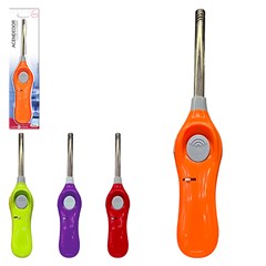 Acendedor de fogao a gas color 23cm recarregavel  cx:120