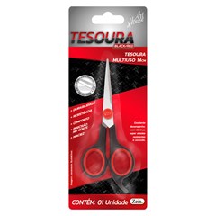 Tesoura black red barbeiro 5,5          cx:072