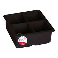 Forma de gelo silicone 10x10cm     cx:072