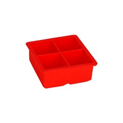 Forma de gelo silicone 10x10cm     cx:072