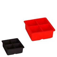 Forma de gelo silicone 10x10cm     cx:072