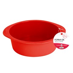 Forma de silicone red 19cm       cx:072