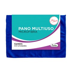 Pano multiuso microfibra 3pcs 30x30cm 300g/m          cx:120