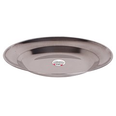 Prato inox 22cm                          cx:00100