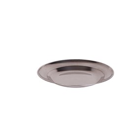 Prato inox 22cm                          cx:00100