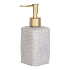 Porta sabonete 370ml gold    cx:024