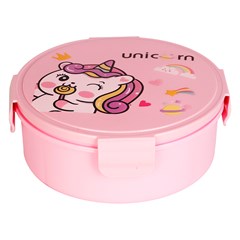 Lancheira plast inf 780ml c/colher              cx:024