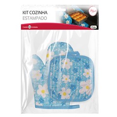 Kit cozinha 2pcs estampado           cx:144