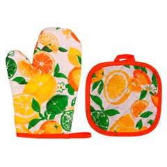 Kit cozinha 2pcs estampado           cx:144