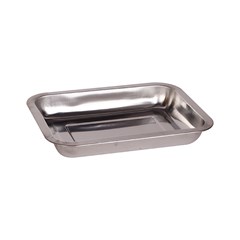 Travessa ret inox 27x20cm           cx:120