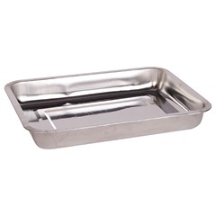 Travessa ret inox 36x27cm           cx:072