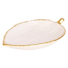 Enfeite decorativo folha  15x9,5cm             cx:060