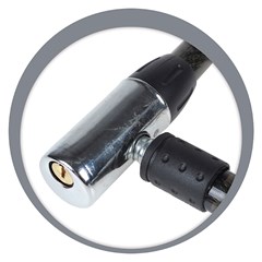 Cadeado flexivel c/chave 18mmx1m                   cx:024