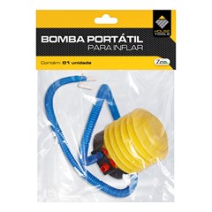Bomba para inflar manual 10cm                cx:048