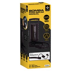 Bomba para inflar manual 30cm             cx:012