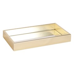 Bandeja espelhada ret 30x17cm         cx:018