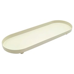 Bandeja lisa oval 30x10cm color          cx:018