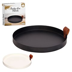 Bandeja lisa red 25cm color                  cx:018