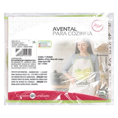 Avental para cozinha frutas           cx:120
