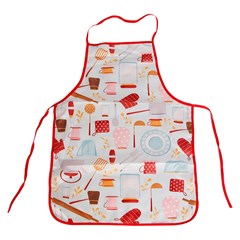 Avental para cozinha estampado           cx:240