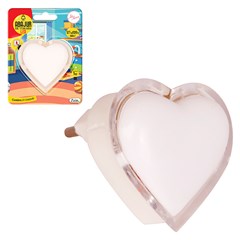 Abajur de tomada coracao 5cm                  cx:120