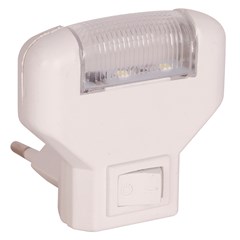 Abajur de tomada slin 6,5cm                           cx:120