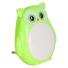 Abajur de tomada coruja 8cm                 cx:120