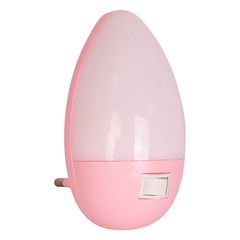 Abajur de tomada oval 9cm                 cx:100