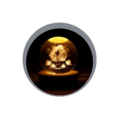 Luminaria globo de vidro 8cm             cx:060