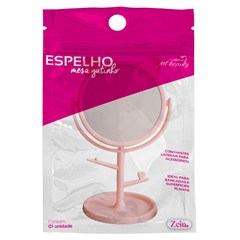 Espelho de mesa gatinho 21x12cm           cx:060