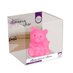 Luminaria urso a bateria 7cm         cx:060