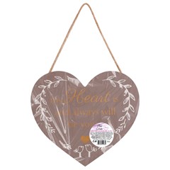 Placa dizeres coracao 24,7x23cm       cx:144