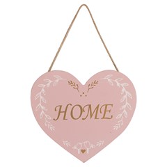 Placa dizeres coracao 24,7x23cm       cx:144