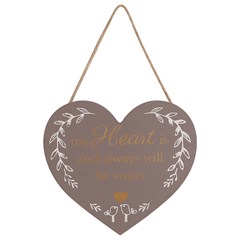 Placa dizeres coracao 24,7x23cm       cx:144