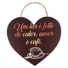 Placa dizeres coracao 14,5x14cm       cx:144