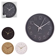 Relogio de parede red 20cm metalizado           cx:012