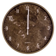 Relogio de parede red 30cm marmorizado           cx:012