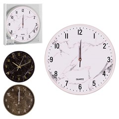 Relogio de parede red 30cm marmorizado           cx:012