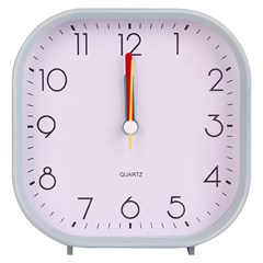 Relogio despertador quad 10cm     cx:072