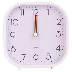 Relogio despertador quad 10cm     cx:072