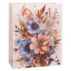 Sacola presente 18x23x8cm floral        cx:240