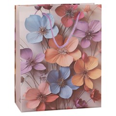 Sacola presente 18x23x8cm floral        cx:240