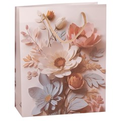 Sacola presente 18x23x8cm floral        cx:240