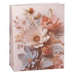 Sacola presente 23x27x8cm floral        cx:180