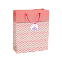 Sacola presente 26x34x8cm ondulada            cx:120